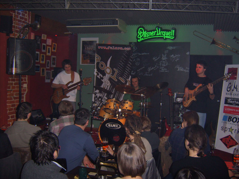 "Jazz Bass Cafe" - Pabianice (trasa 2008)