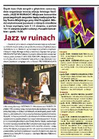 &quot;Jazz w Ruinach&quot; Festiwal Jazzowy w Gliwicach. (MSI, 2.08.2007)