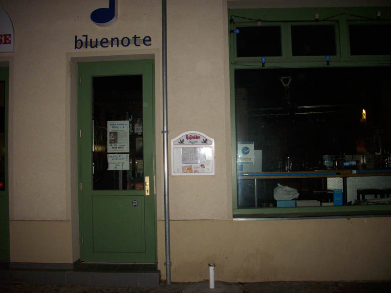 Gig in "Blue Note" jazz club in Magdeburg (Germany)