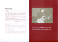 Festival folder of the "XVI Festival Internacional de Guitarra de Santo Tirso" - Portugese, May 2009